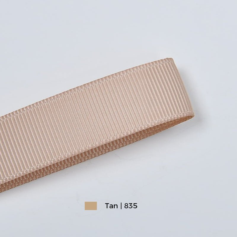 Wholesale Grosgrain Ribbon – Light Brown Color Series – 3/8", 5/8", 7/8", 1.5" Wide – 100 Yards Per Roll – Bulk 500 Yards Minimum | Laribbons Custom - laribbons Custom Shop