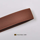 Wholesale Grosgrain Ribbon – Dark Brown Color Series – 3/8