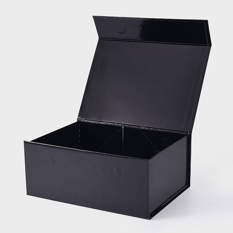 Glossy Laminated Magnetic Foldable Rigid Gift Box - Medium Size | Multiple Colors | Custom Logo Available