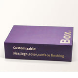 Wholesale Customized Various Deluxe Folding Boxes - Minimum Order 100pcs - laribbons Custom Shop