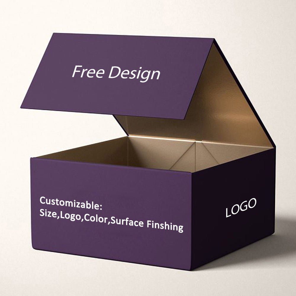 Wholesale Customized Various Deluxe Folding Boxes - Minimum Order 100pcs - laribbons Custom Shop