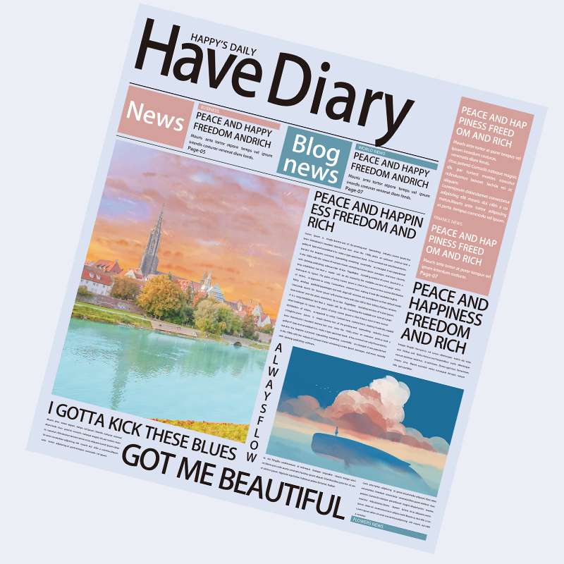 58x52cm Vintage Newspaper - Style Flower Packaging Sheets | P - HBXL002 | MOQ 100pcs | Laribbon Custom - laribbons