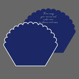 55x30x45cm BOPP Scalloped Flower Packaging Sheets | P - HBZ| MOQ 100pcs | Laribbon Custom - laribbons