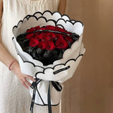 55x30x45cm BOPP Scalloped Flower Packaging Sheets | P - HBZ| MOQ 100pcs | Laribbon Custom - laribbons