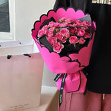 55x30x45cm BOPP Scalloped Flower Packaging Sheets | P - HBZ| MOQ 100pcs | Laribbon Custom - laribbons