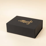 🧲 Custom Magnetic Folding Gift Box with Logo | Stock sizes and colors (6 Colors&Full Size) with logo printing | MOQ 20 gift boxes/ 1 carton | Prices include shipping - Laribbons Custom