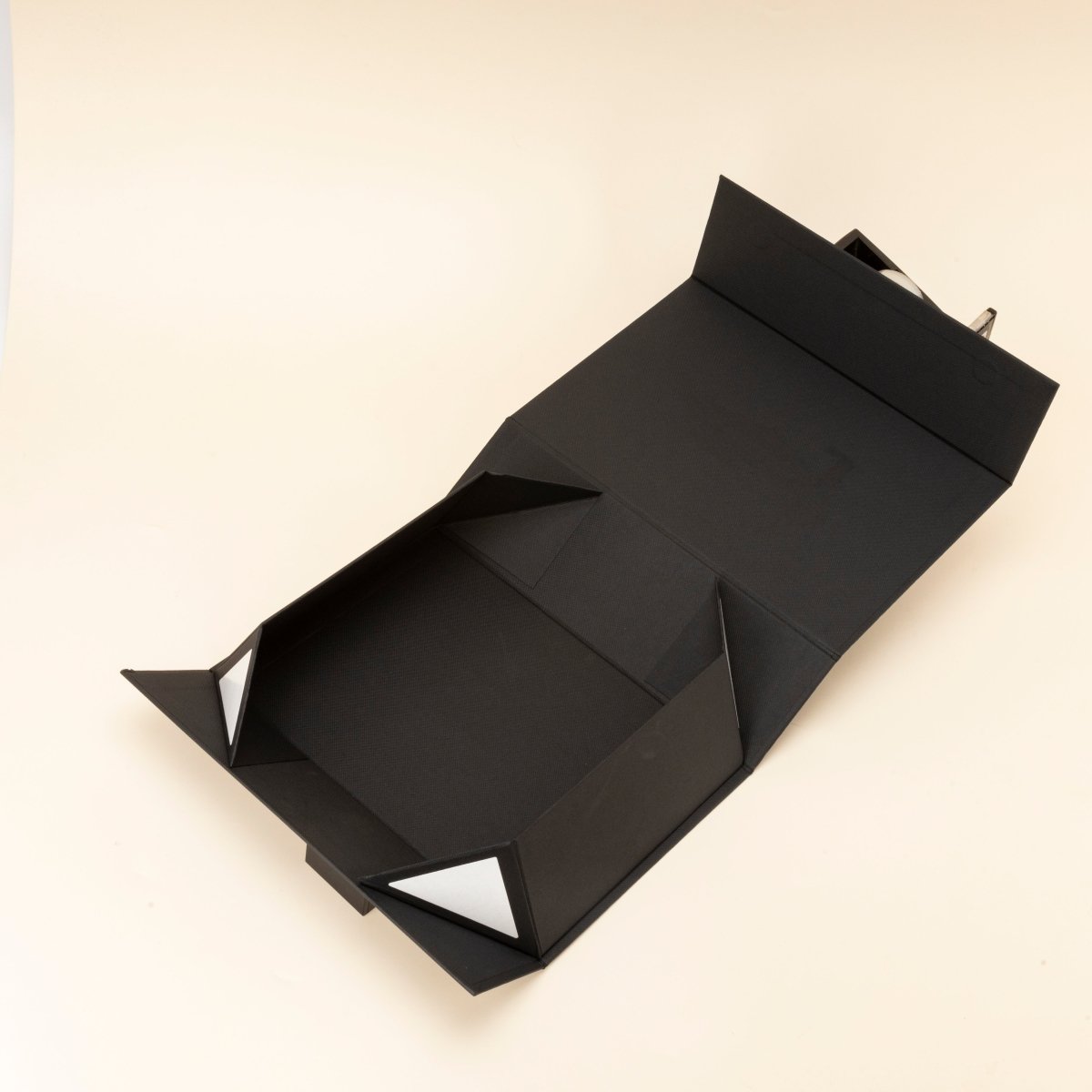 🧲 Custom Magnetic Folding Gift Box with Logo | Stock sizes and colors (6 Colors&Full Size) with logo printing | MOQ 20 gift boxes/ 1 carton | Prices include shipping - Laribbons Custom