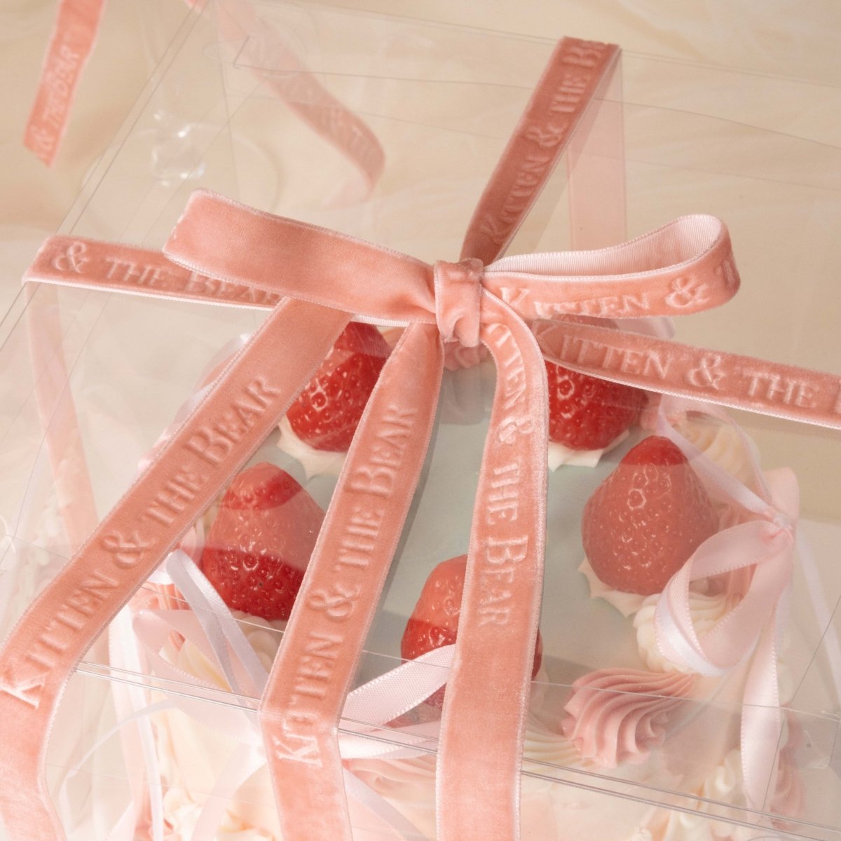 Custom Velvet Ribbon with Debossed Logo – Valentine's Day Multiple Widths & Colors | Laribbons Custom - laribbons