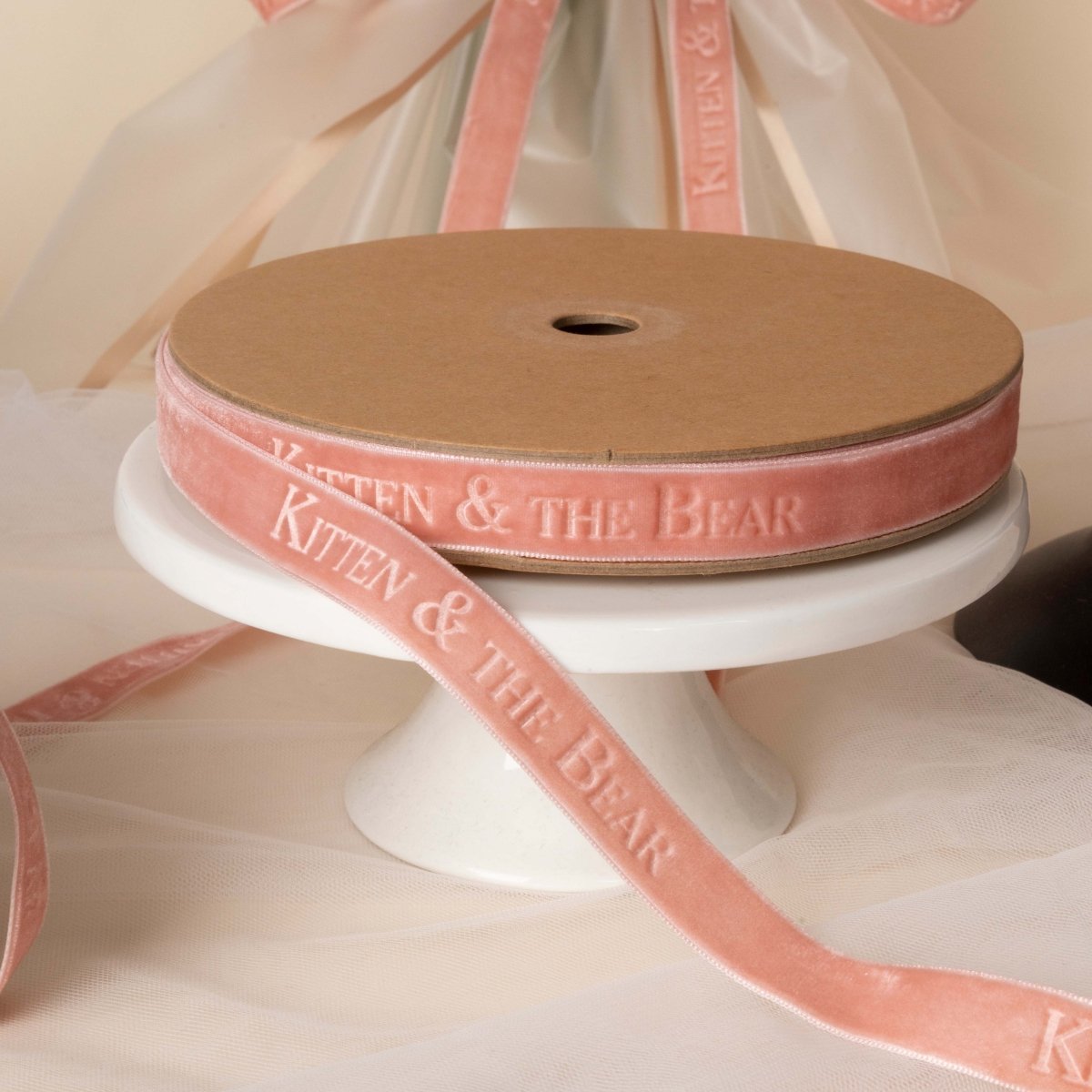 Custom Velvet Ribbon with Debossed Logo – Valentine's Day Multiple Widths & Colors | Laribbons Custom - laribbons