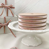 Custom Foil Stamped Velvet Ribbon – Valentine's Day Luxury Gift & Retail Packaging | Laribbons Custom - laribbons Custom Shop