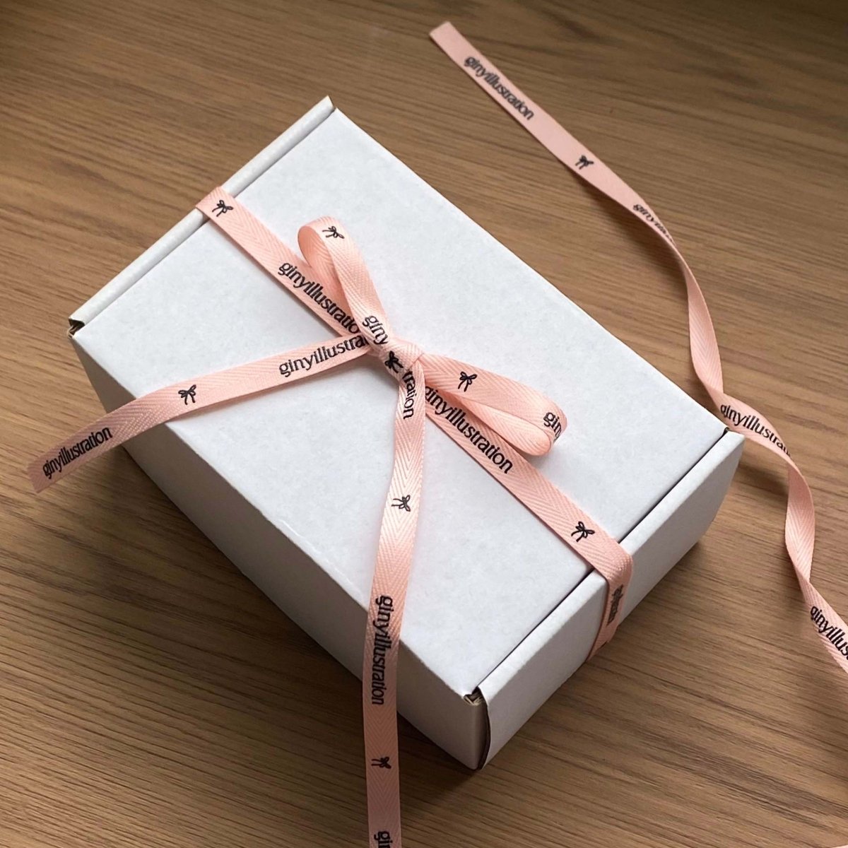 Custom Polyster Herringbone Ribbon with Logo – Personalized Printed Ribbon for Branding & Packaging | 100 Yards/Roll | Laribbons Custom - laribbons Custom Shop