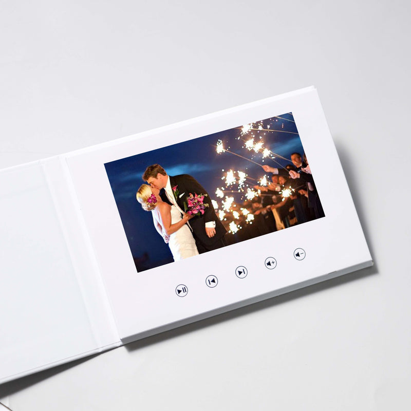 Personalized Video Book | Video Album that plays video | Wedding Gifts, Anniversary Gift, Birthday Gift, Video Gift, Video Frame