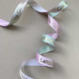 Colorful Double - Sided Satin Ribbon – Valentine's Day Multiple Widths & Colors | Laribbons Custom - laribbons