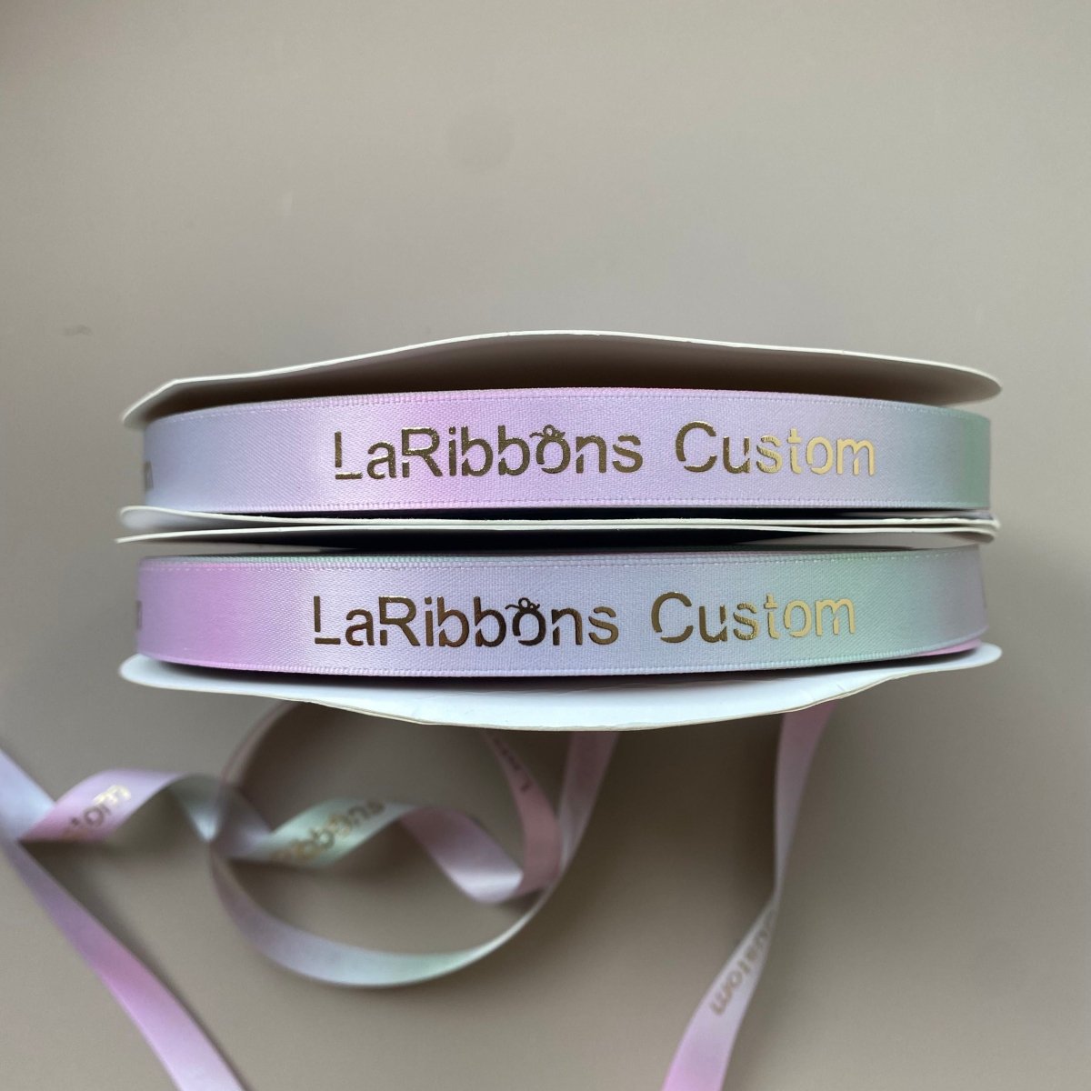 Colorful Double - Sided Satin Ribbon – Valentine's Day Multiple Widths & Colors | Laribbons Custom - laribbons