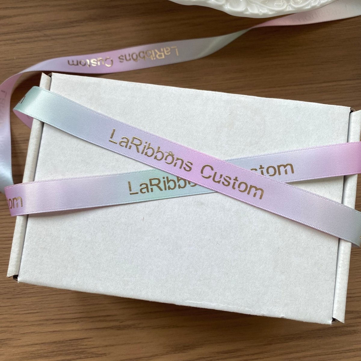 Colorful Double - Sided Satin Ribbon – Valentine's Day Multiple Widths & Colors | Laribbons Custom - laribbons