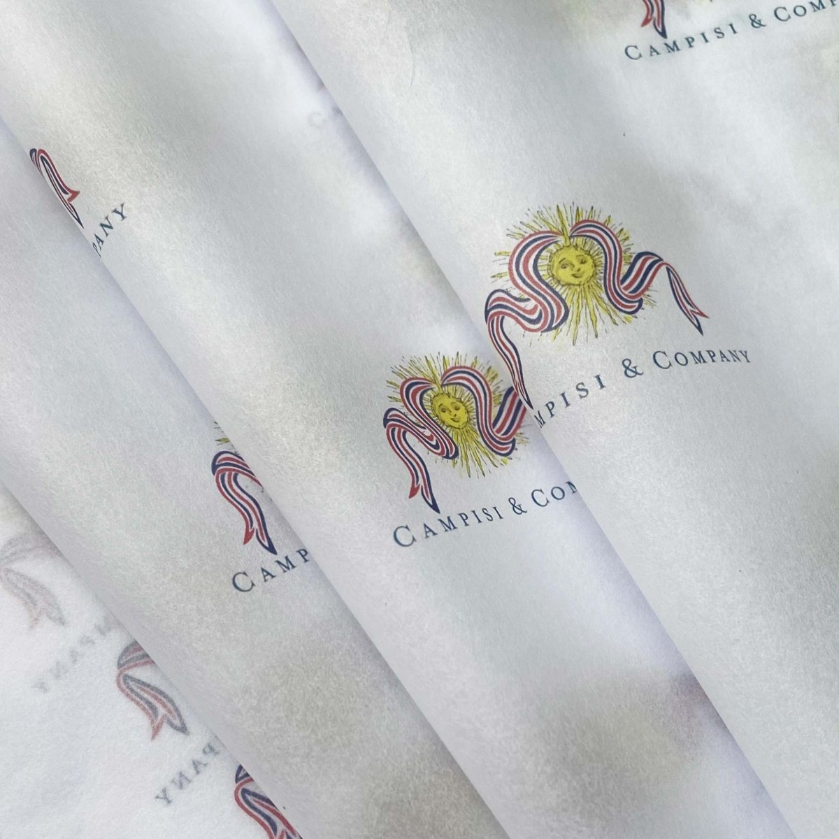 Custom Multi - Color Tissue Paper | Valentine's Day Warp Personalized, Eco - Friendly Wraps | Free Shipping | LaRibbons - laribbons