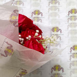 Custom Multi - Color Tissue Paper | Valentine's Day Warp Personalized, Eco - Friendly Wraps | Free Shipping | LaRibbons - laribbons