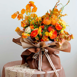 58x58cm PE Textured Paper Flower Packaging Sheets | P - KFZ | MOQ 100pcs | Laribbon Custom - laribbons