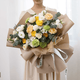 58x58cm PE Textured Paper Flower Packaging Sheets | P - KFZ | MOQ 100pcs | Laribbon Custom - laribbons