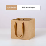 Custom Logo Paper Bags – 250gsm | 30 Sizes · 10 Colors · Ready to Ship | Laribbons Custom - laribbons Custom Shop