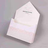 35x8x51cm Envelope - Style Flower Gift Box with Lace Print | BX - LMLX | Laribbons Custom - laribbons