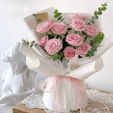 53x53cm Paper Flower Packaging Sheets | MOQ 100pcs | Laribbon Custom - laribbons