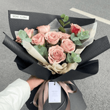 53x53cm Paper Flower Packaging Sheets | MOQ 100pcs | Laribbon Custom - laribbons