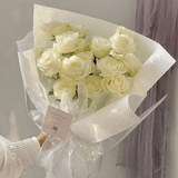 53x53cm Paper Flower Packaging Sheets | MOQ 100pcs | Laribbon Custom - laribbons