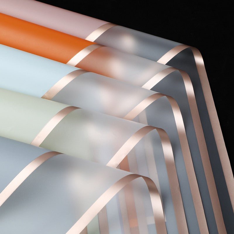 56x56cm 50μm Matte Film Floral Packaging Sheets | MOQ 100pcs | Laribbon Custom - laribbons