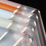 56x56cm 50μm Matte Film Floral Packaging Sheets | MOQ 100pcs | Laribbon Custom - laribbons