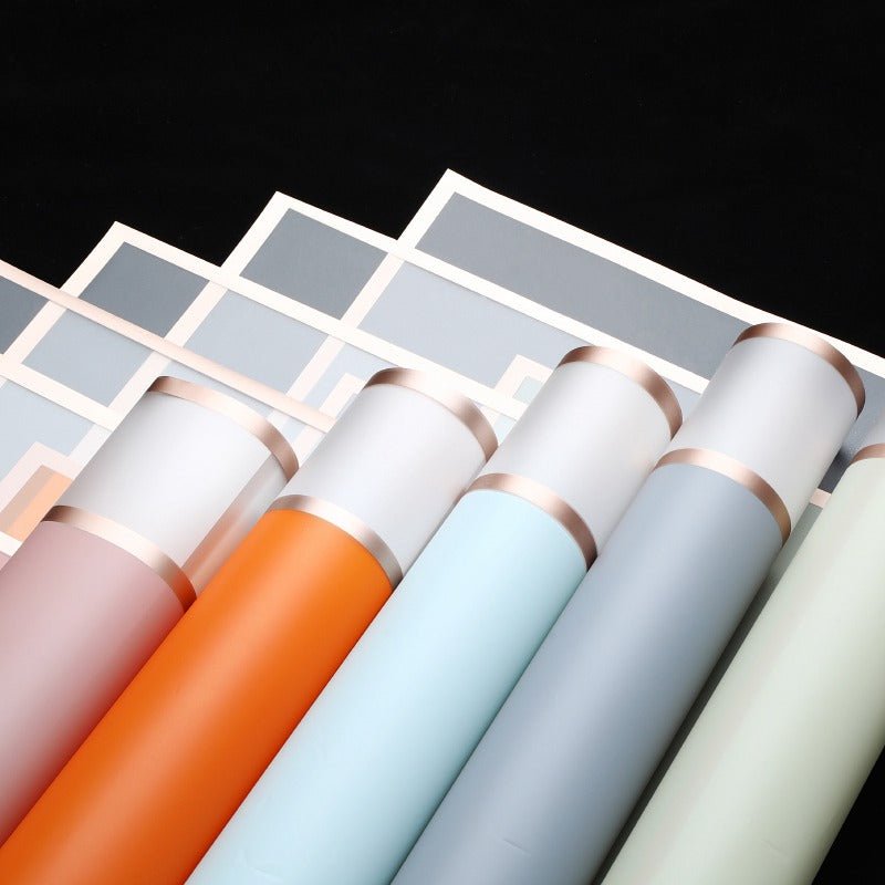 56x56cm 50μm Matte Film Floral Packaging Sheets | MOQ 100pcs | Laribbon Custom - laribbons