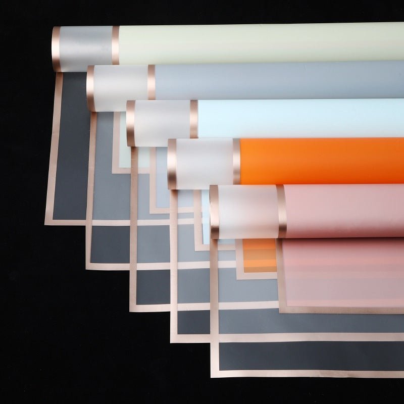 56x56cm 50μm Matte Film Floral Packaging Sheets | MOQ 100pcs | Laribbon Custom - laribbons