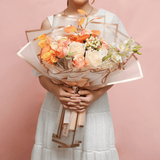 56x56cm 50μm Matte Film Floral Packaging Sheets | MOQ 100pcs | Laribbon Custom - laribbons