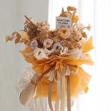 58x58cm Matte Film Flower Packaging Sheets | P - MTZ | MOQ 100pcs | Laribbon Custom - laribbons