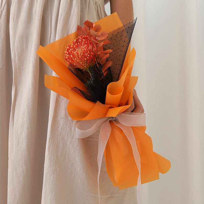 58x58cm Matte Film Flower Packaging Sheets | P-MTZ | MOQ 100pcs | Laribbon Custom