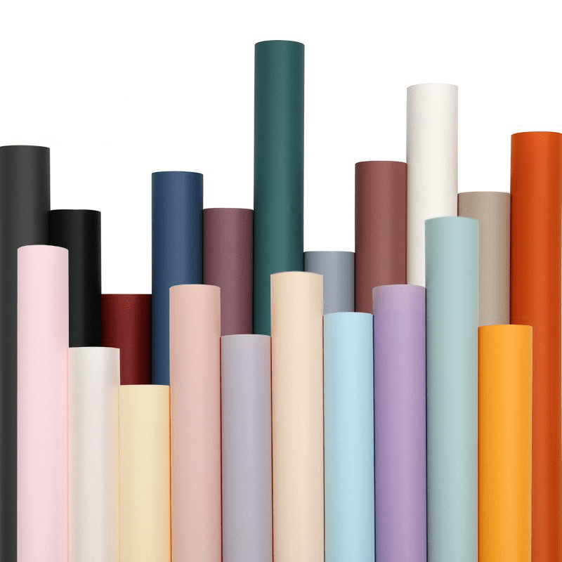 58x58cm Matte Film Flower Packaging Sheets | P - MTZ | MOQ 100pcs | Laribbon Custom - laribbons