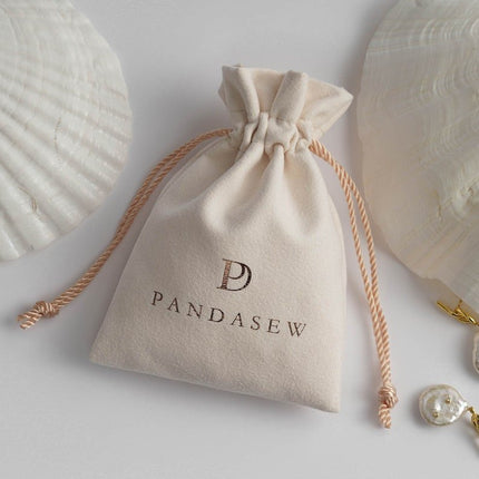 Custom Luxury Suede Drawstring Bags - Personalized Logo Jewelry | Prices include shipping - laribbons Custom Shop