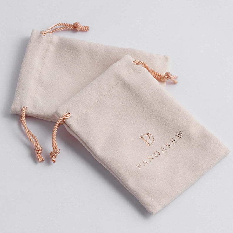 Custom Luxury Suede Drawstring Bags - Personalized Logo Jewelry | Prices include shipping - laribbons Custom Shop