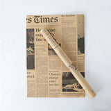 50x70cm 100gsm Vintage Newspaper Print Flower Packaging Sheets | P - NP005 | MOQ 100pcs | Laribbon Custom - laribbons