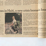 50x70cm 100gsm Vintage Newspaper Print Flower Packaging Sheets | P - NP005 | MOQ 100pcs | Laribbon Custom - laribbons