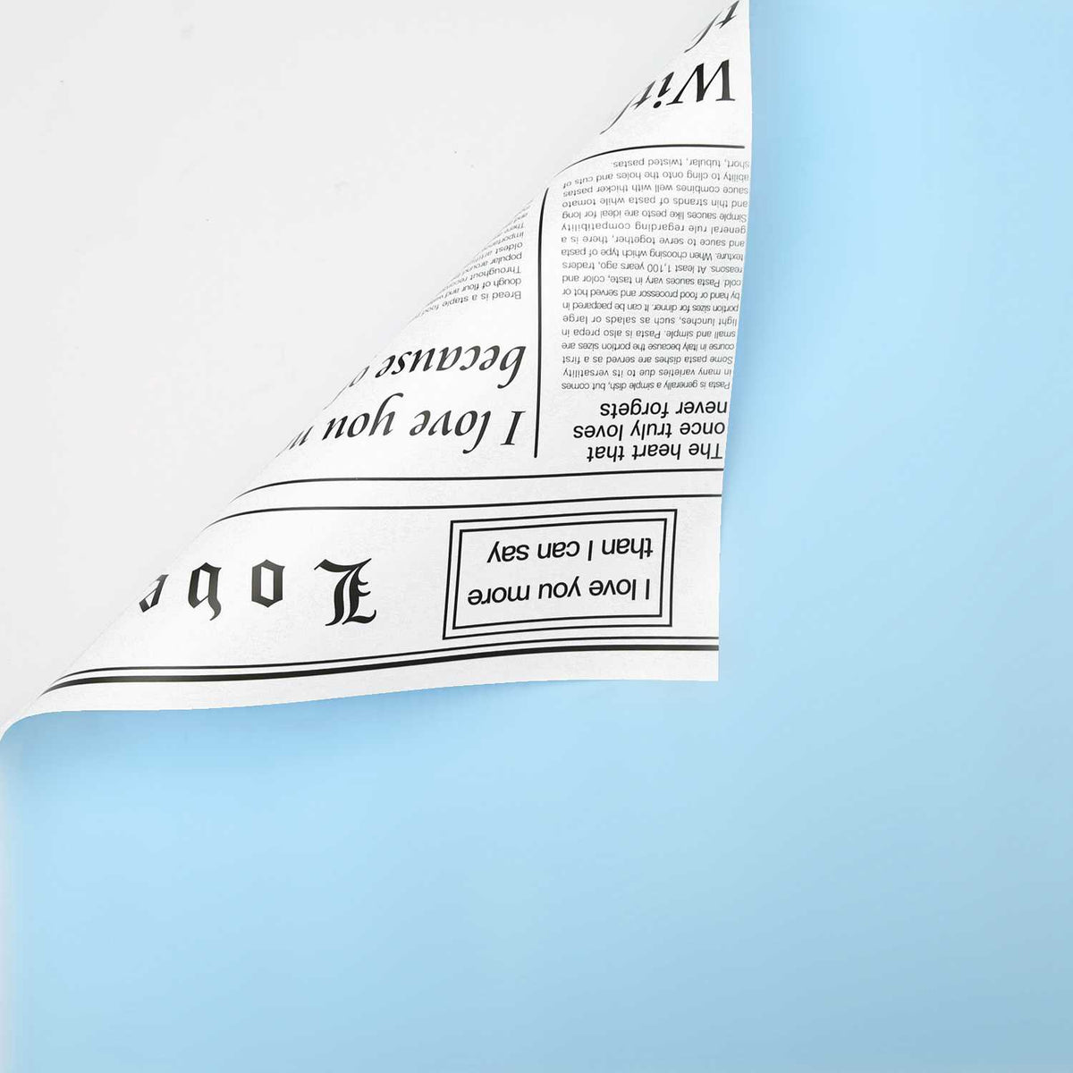 58x58cm BOPP Double Sided Floral Packaging Sheets | MOQ 100pcs | Laribbon Custom - laribbons