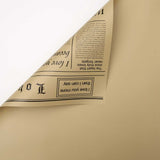 58x58cm BOPP Double Sided Floral Packaging Sheets | MOQ 100pcs | Laribbon Custom - laribbons