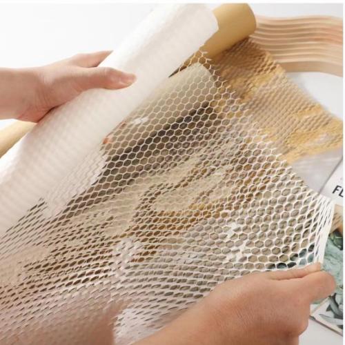 50cm x 8Y Unprinted Kraft Honeycomb Floral Wrapping Paper Roll Color Mixed | P.HBFWZ | MOQ 10 Rolls | Laribbon Custom - Laribbons Custom