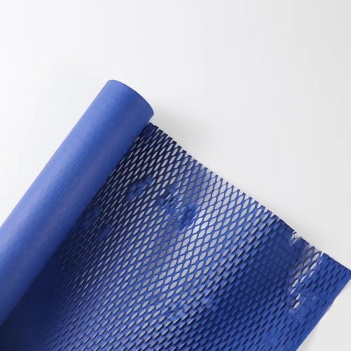 50cm x 8Y Unprinted Kraft Honeycomb Floral Wrapping Paper Roll Color Mixed | P.HBFWZ | MOQ 10 Rolls | Laribbon Custom - Laribbons Custom