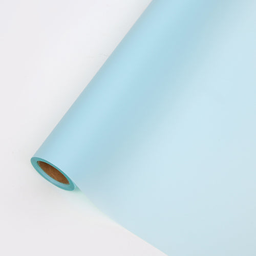 58cm*20M Matte Waterproof BOPP Florist Wrapping Film Roll Color Mixed | P.HX-001-Roll-20M | MOQ 10 Rolls  | Laribbon Custom