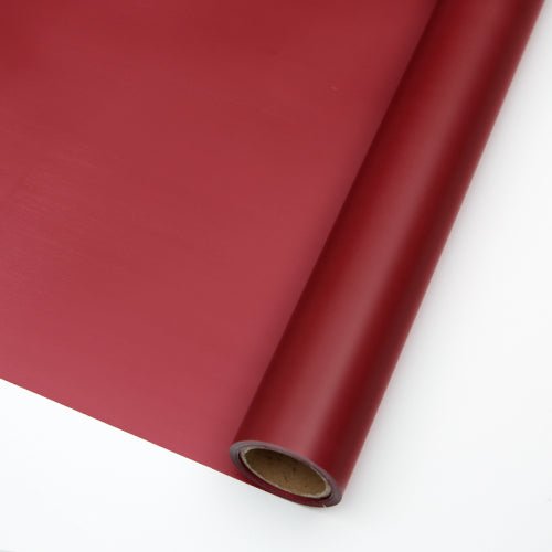 58cm*10m 65 Micron Waterproof Solid BOPP Florist Wrapping Paper Roll Color Mixed | P.XXY-004-Roll | MOQ 10 Rolls | Laribbon Custom - Laribbons Custom