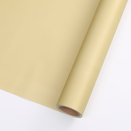 58cm*10m 65 Micron Waterproof Solid BOPP Florist Wrapping Paper Roll Color Mixed | P.XXY-004-Roll | MOQ 10 Rolls | Laribbon Custom - Laribbons Custom