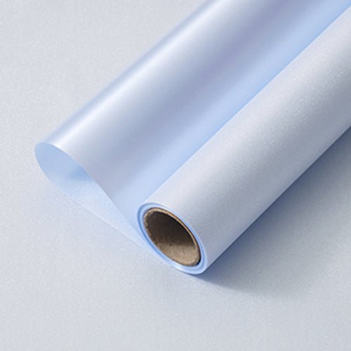 49cm*5m 150 Micron Waterproof Pearlescent Plastic Film Florist Wrapping Roll Color Mixed | P.ZZD | MOQ 10 Rolls | Laribbon Custom - Laribbons Custom