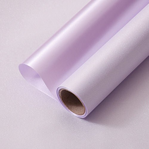 49cm*5m 150 Micron Waterproof Pearlescent Plastic Film Florist Wrapping Roll Color Mixed | P.ZZD | MOQ 10 Rolls | Laribbon Custom - Laribbons Custom