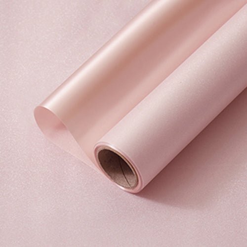 49cm*5m 150 Micron Waterproof Pearlescent Plastic Film Florist Wrapping Roll Color Mixed | P.ZZD | MOQ 10 Rolls | Laribbon Custom - Laribbons Custom